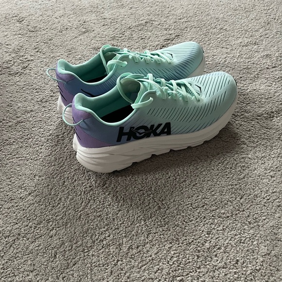 Hoka Mint and Lavender Athletic Shoes - Picture 2 of 6